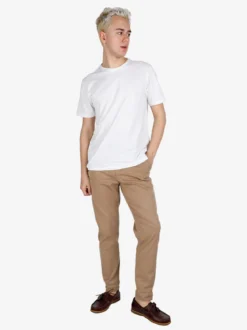 Guy T-shirt da uomo in cotone con bottoni sullo scollo