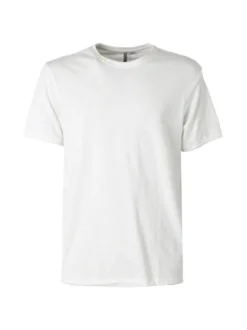 Guy T-shirt girocollo da uomo in cotone - bianco
