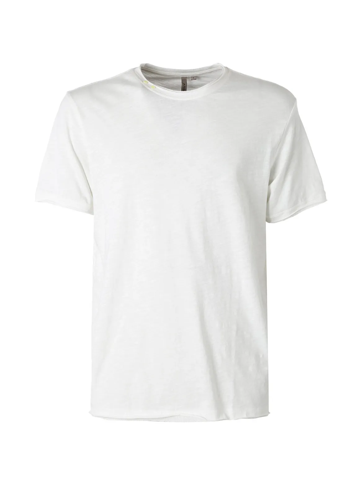 Guy T-shirt girocollo da uomo in cotone - bianco