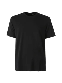 Guy T-shirt girocollo da uomo in cotone - nero