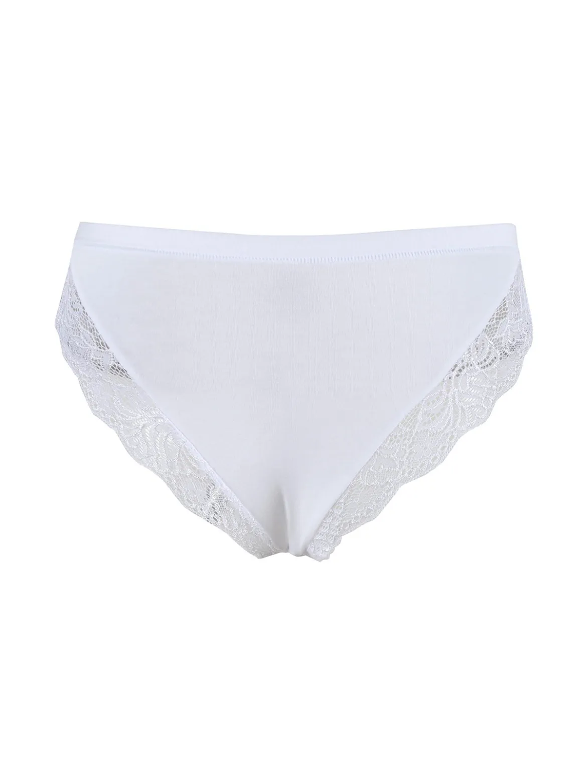Hana Slip donna in cotone con pizzo