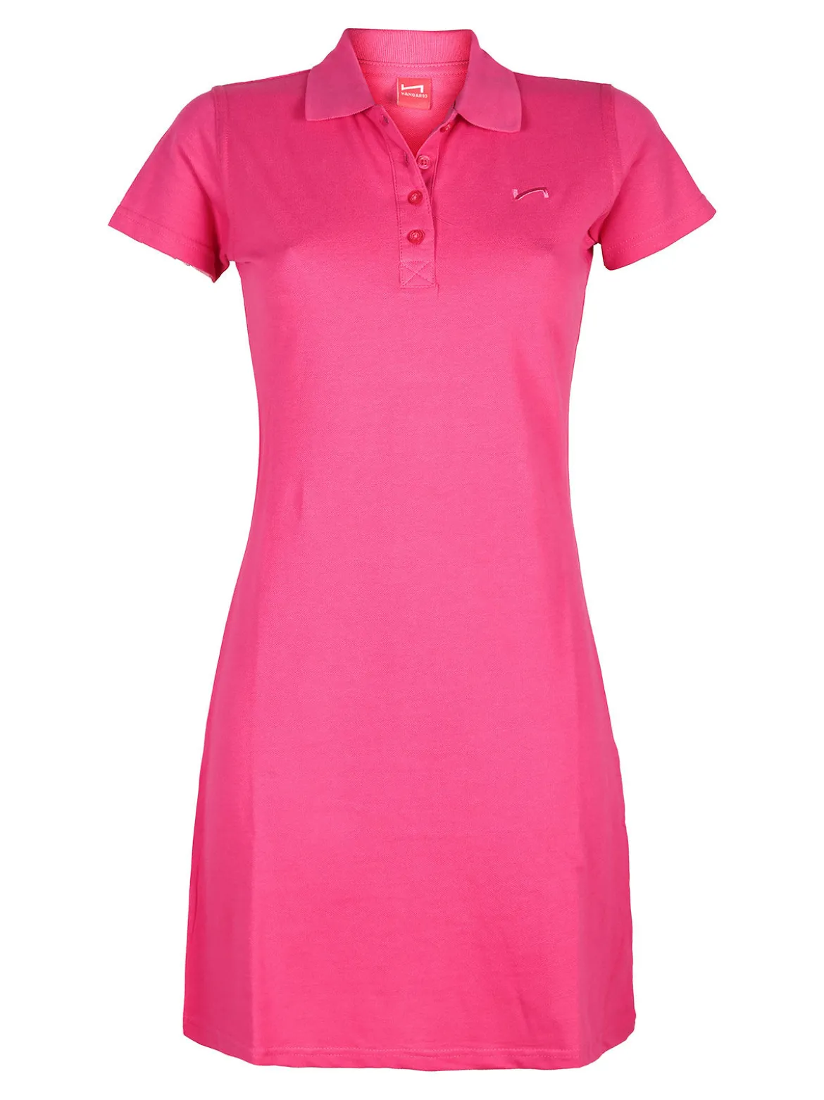 Hangar93 Vestito donna in cotone a maniche corte