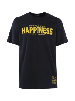 Happiness T-shirt da uomo con stampa