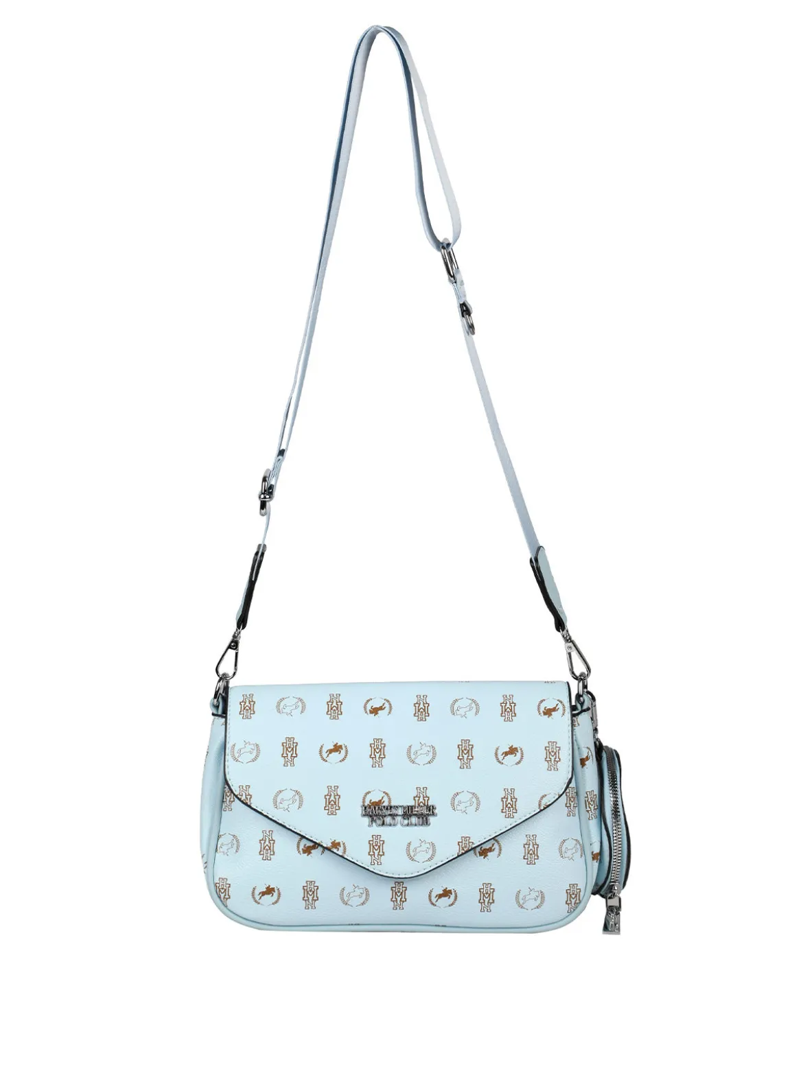 Harvey Miller Borsa a tracolla con stampa e portamonete