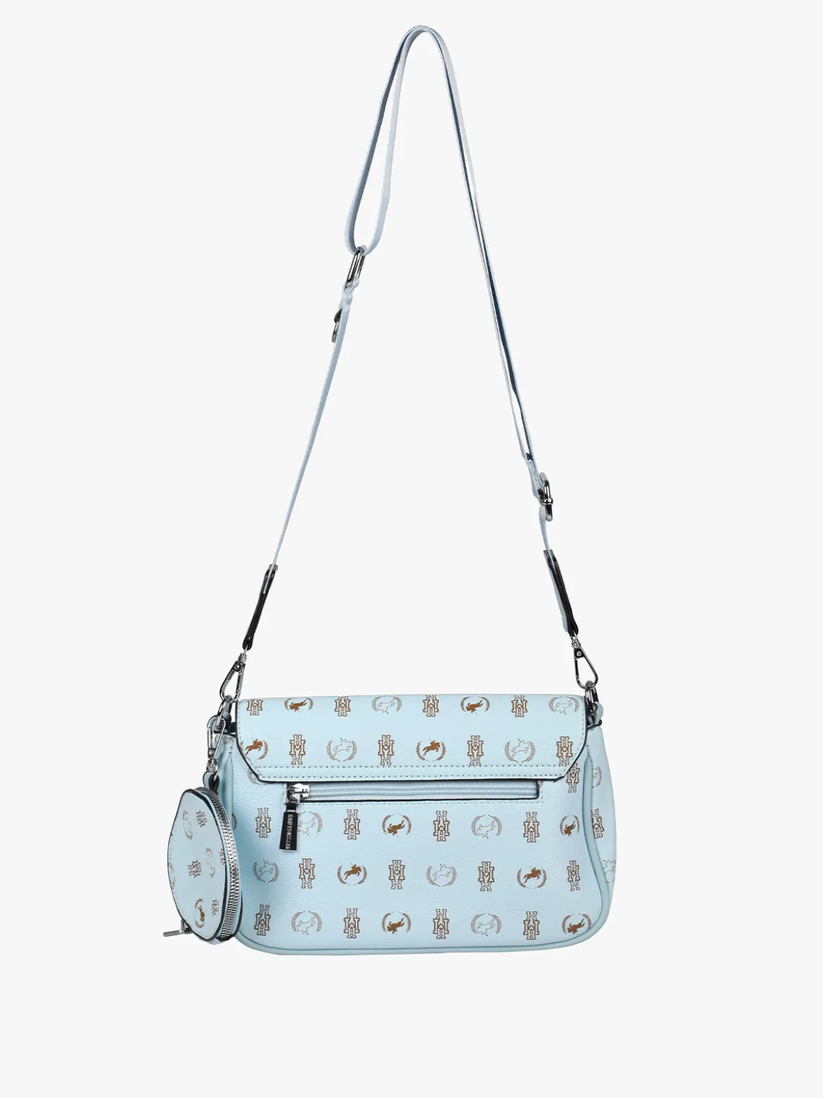 Harvey Miller Borsa a tracolla con stampa e portamonete