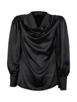 Hdl Milano Blusa donna con maniche ampie