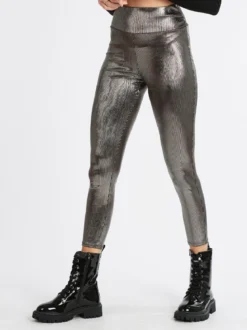 Hdl Milano Leggings donna con lurex