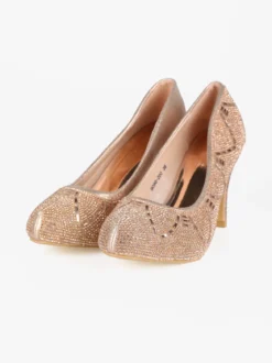 Hdluum Decolletè con glitter e strass da donna