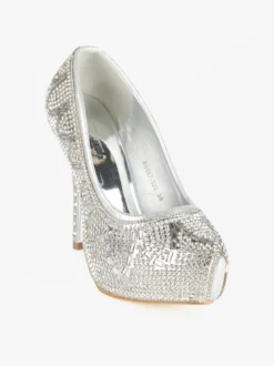 Hdluum Decolletè donna con glitter e tacco a spillo