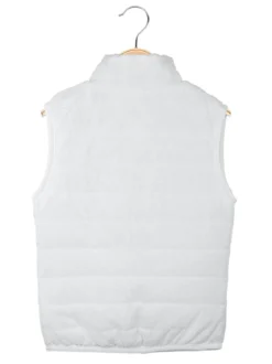 Hello Girl Gilet imbottito bambina con scritte