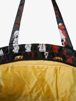 Hernan Borsa shopper della spesa con stampe - nero