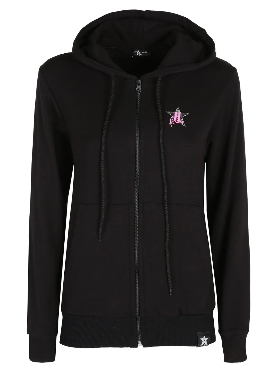 Hollywood Milano Felpa donna sportiva con cappuccio