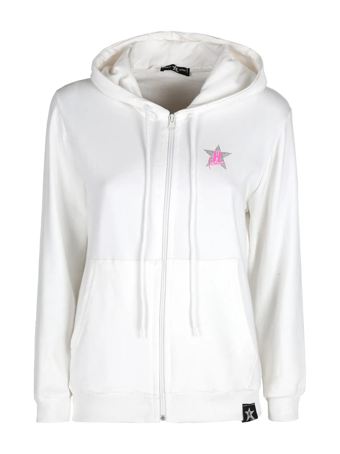 Hollywood Milano Felpa donna sportiva con cappuccio