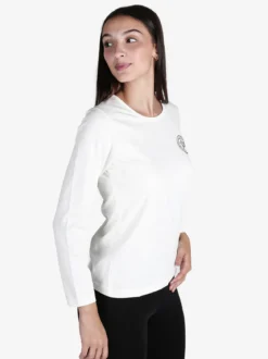 Hollywood Milano T-shirt donna sportiva a maniche lunghe