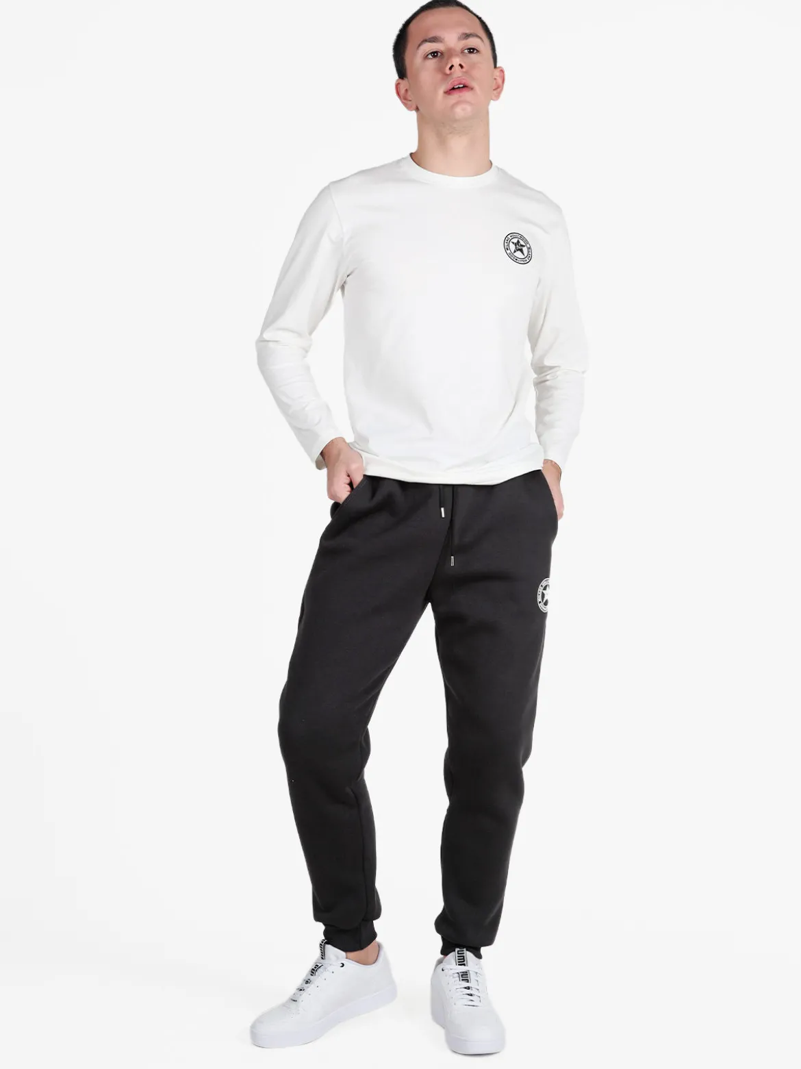 Hollywood Pantaloni sportivi da uomo felpati