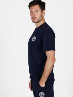 Hollywood T-shirt girocollo da uomo in cotone