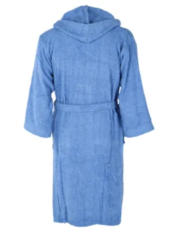 Home Zen Accappatoio unisex in spugna di cotone con cappuccio