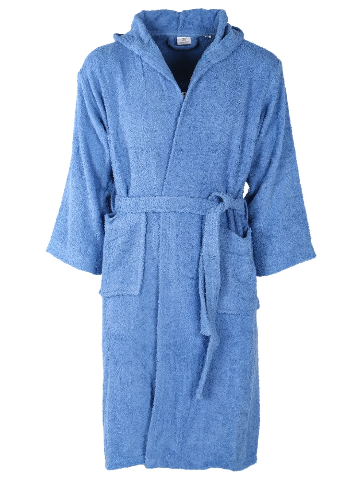 Home Zen Accappatoio unisex in spugna di cotone con cappuccio