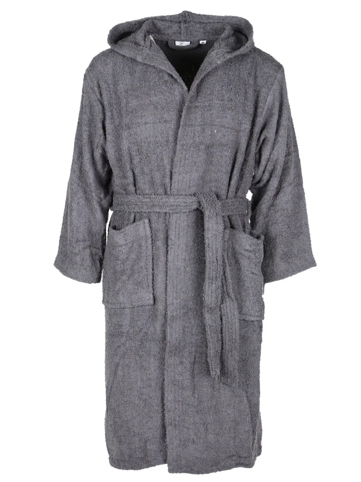 Home Zen Accappatoio unisex in spugna di cotone con cappuccio