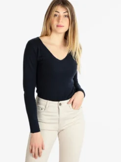 Honey Winter Pullover donna con scollo a V
