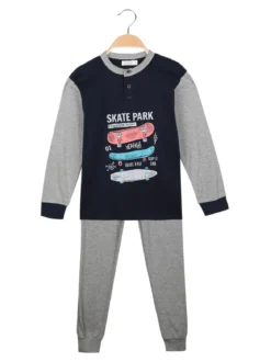Hooky Pigiama lungo bambino in cotone