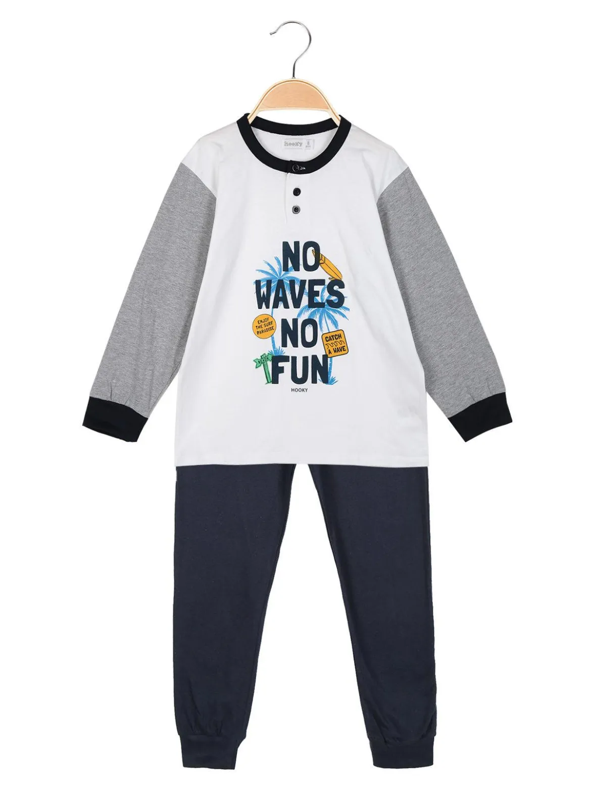 Hooky Pigiama lungo in cotone