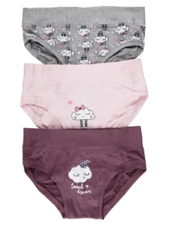 Hooky Slip bimba stampe confezione 3 pezzi