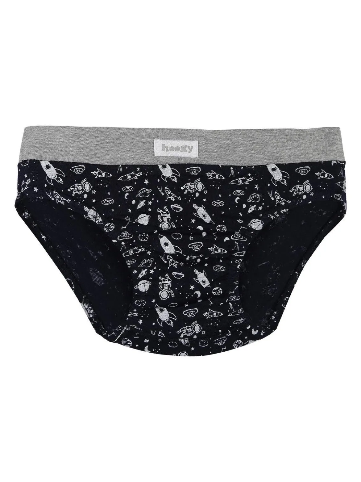 Hooky Slip bimbo con stampe e scritte confezione 3 pezzi