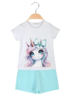 Hope Star Completo corto da neonata con t-shirt e shorts