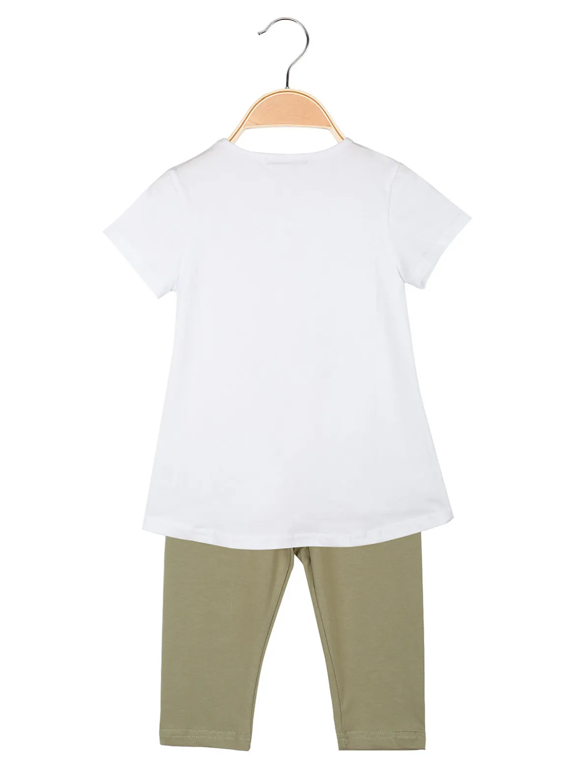 Hope Star Completo corto da ragazza con t-shirt e leggings corti