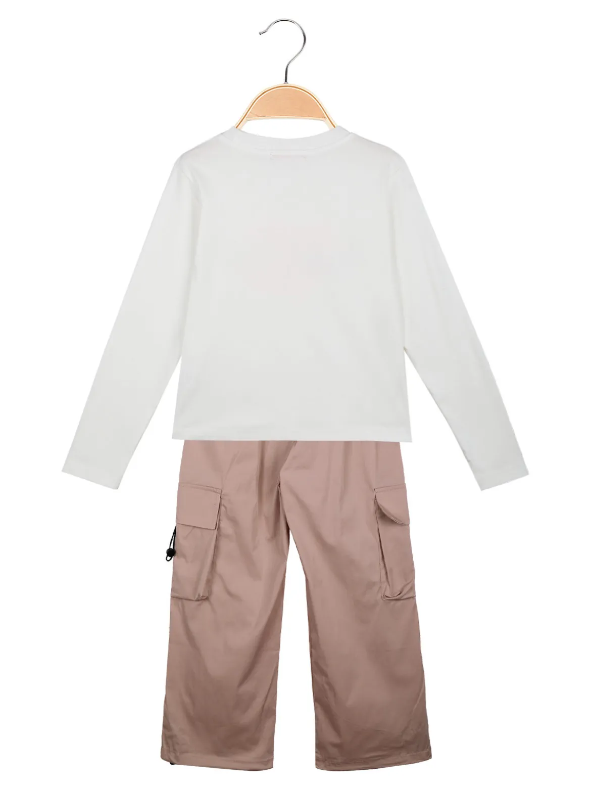 Hope Star Completo da bambina 2 pezzi t-shirt + pantaloni larghi