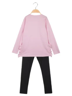 Hope Star Completo 2 pezzi da bambina con leggings a costine