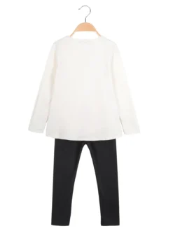 Hope Star Completo 2 pezzi da bambina con leggings pesanti