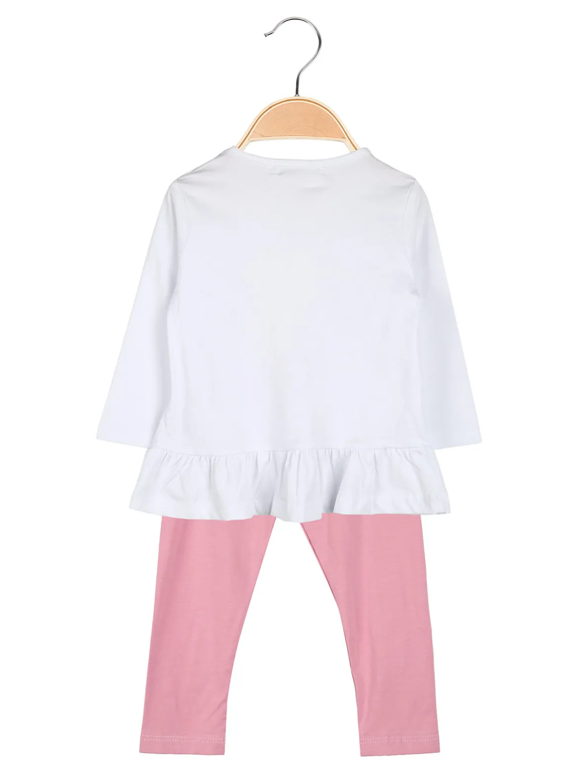Hope Star Completo 2 pezzi da neonata con maglietta e leggings - rosa