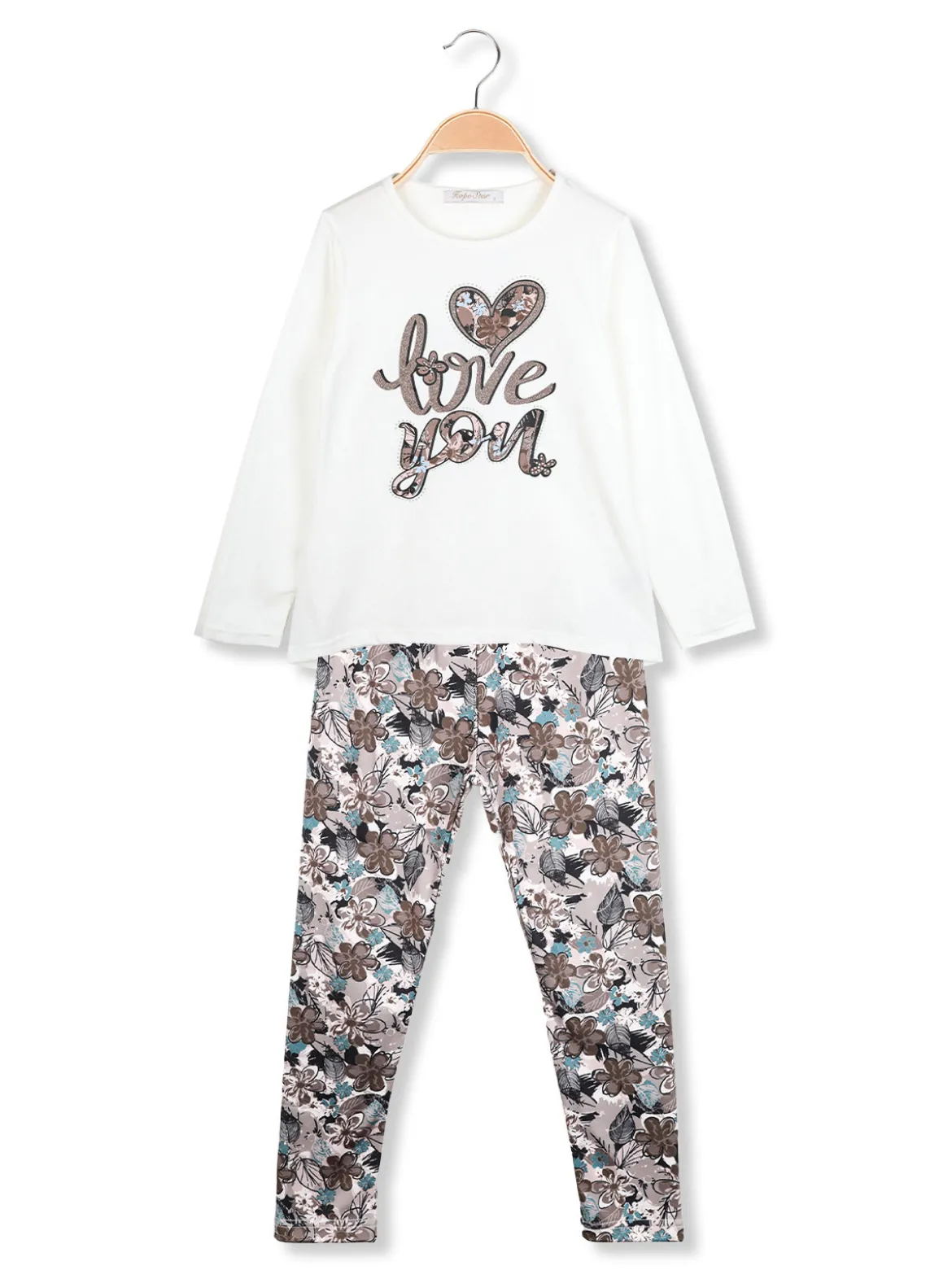 Hope Star Completo 2 pezzi da ragazza con stampa