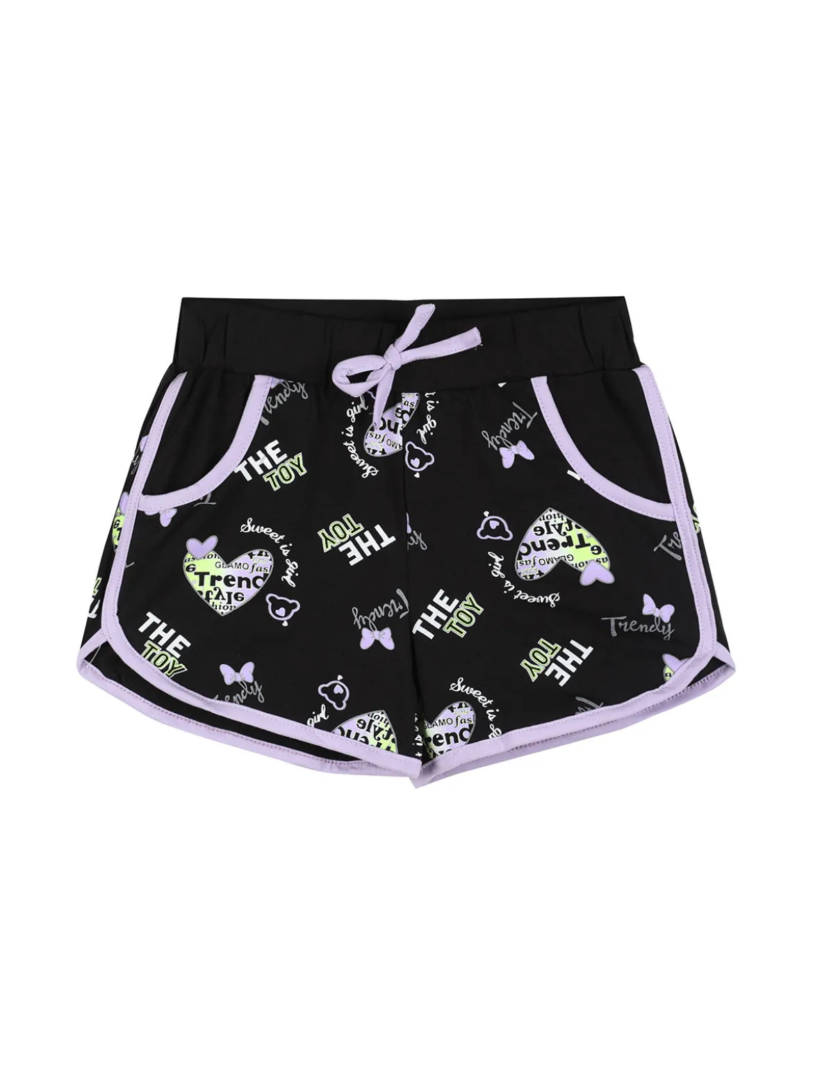 Hope Star Shorts da bambina con stampe