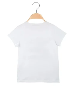 Hope Star T-shirt da bambina in cotone con strass