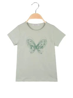 Hope Star T-shirt da bambina in cotone con strass