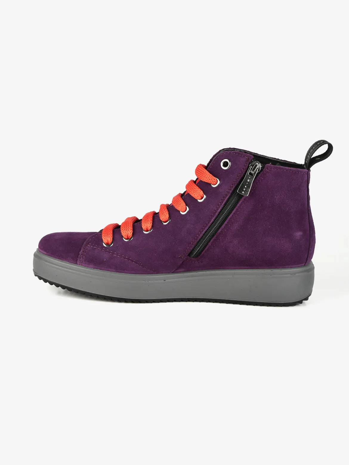 Igi&Co Polacchine stringate da donna in pelle scamosciata