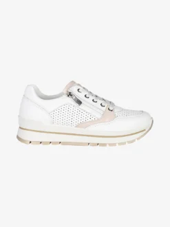 Igi&Co Sneakers casual in pelle da donna con zip e lacci