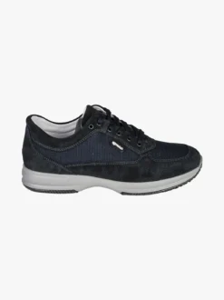 Igi&Co Sneakers da uomo in pelle scamosciata - blu scuro