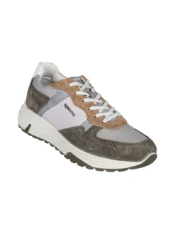 Igi&Co Sneakers da uomo in pelle scamosciata con suola alta
