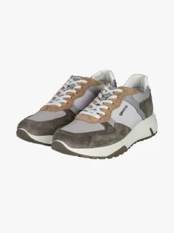 Igi&Co Sneakers da uomo in pelle scamosciata con suola alta