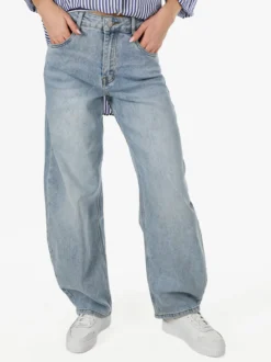 Imimy Jeans donna chiaro a palloncino - jeans