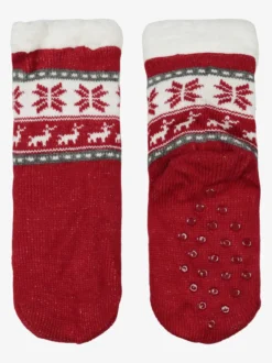 I Morbidosi Calze antiscivolo Natale da bambini con pelo interno
