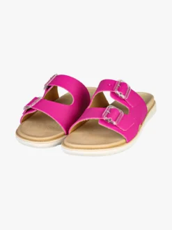 Inblu DUAL DENSITY Ciabatte donna con doppia fibbia - fucsia