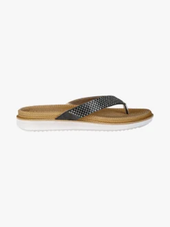 Inblu DUAL DENSITY Infradito donna con strass - nero