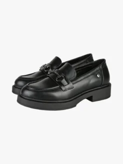 Inblu Mocassini donna in ecopelle - nero