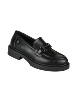 Inblu Mocassini donna in ecopelle - nero