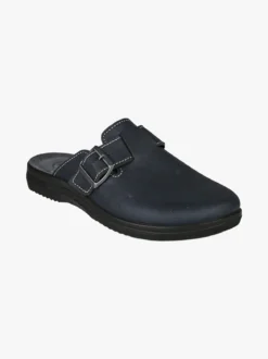 Inblu Pantofole da uomo con fibbia - blu scuro